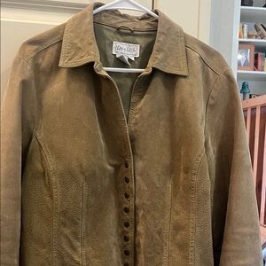 Live a Little Tan Suede Blazer